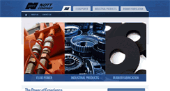 Desktop Screenshot of nottco.com